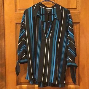 Worthington XL striped shirt.